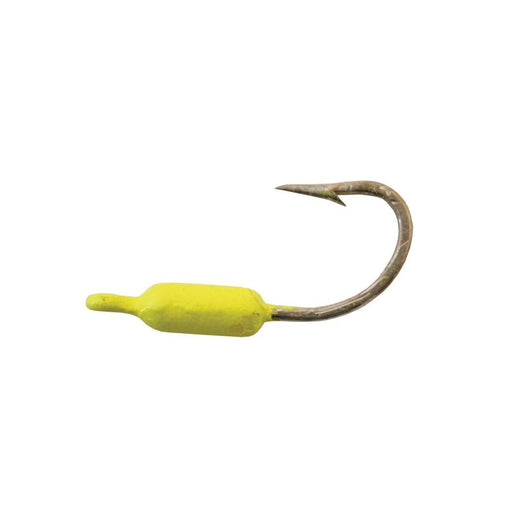 Calcutta Crusher Jig Head 1/32 Oz Qty 5 Yellow/Chartreuse - FishAndSave