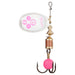 Mepps Aglia-e In-Line Spinner 2-1/2" 1/4 Oz Silver Hot Pink - FishAndSave
