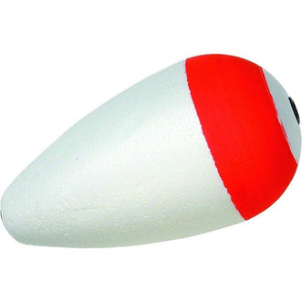 Sea Striker Pear Float 4" Red/White Qty 1 - FishAndSave