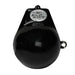 Bullet Weight Coated Ball With Fin Down Rigger 10 Lb Black Qty 1 - FishAndSave