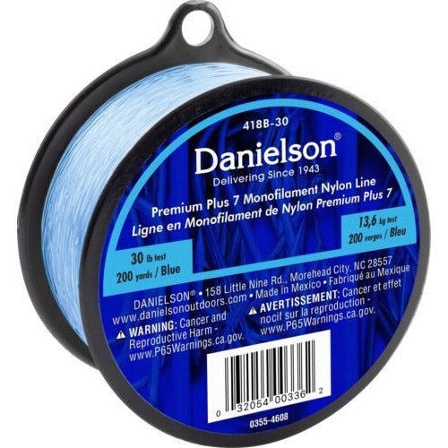 Danielson Premium Plus 7 Monofilament Nylon Line - FishAndSave
