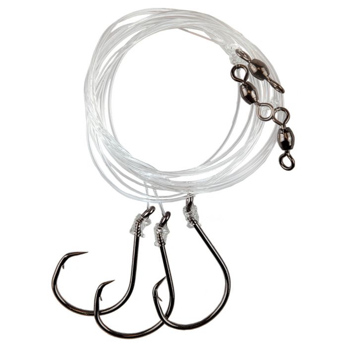 Eagle Claw Striped Bass Octopus Rig 42" Qty 3 - FishAndSave