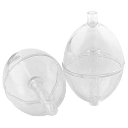 South Bend Slip Cast Float 1-1/4" Clear Qty 2 - FishAndSave