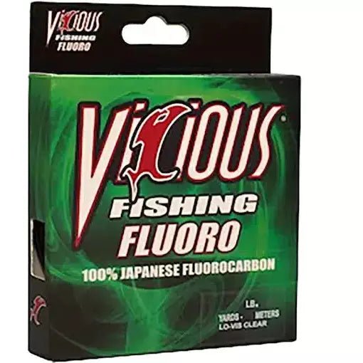 Vicious Fishing 100% Fluorocarbon 200 Yards Clear - FishAndSave