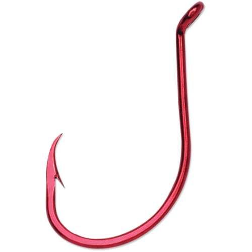 VMC Octopus Live Bait Hooks Size 2/0 Qty 6 Tin Red - FishAndSave