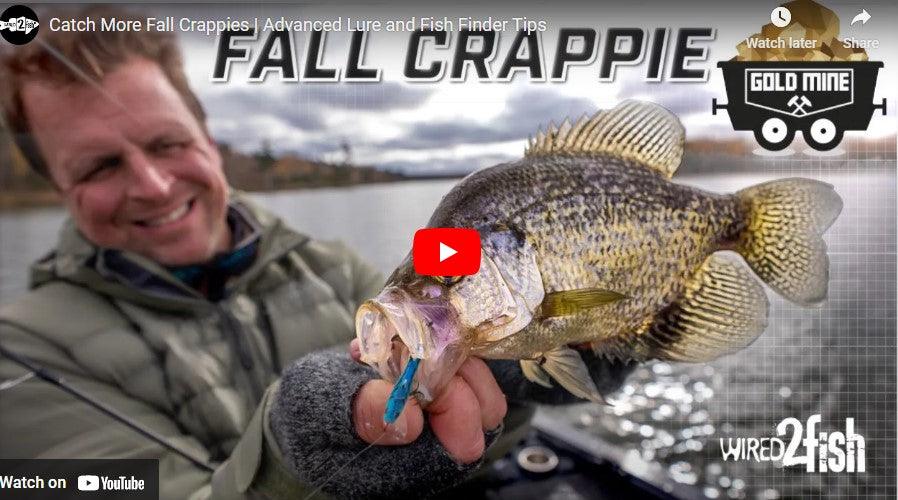 Catch More Fall Crappies | Advanced Lure and Fish Finder Tips - FishAndSave