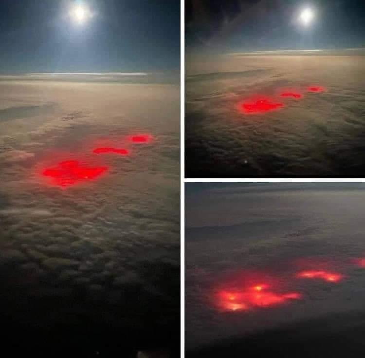 Mysterious Red Clouds Over the Atlantic Ocean Has Completely Mystified the Internet - FishAndSave