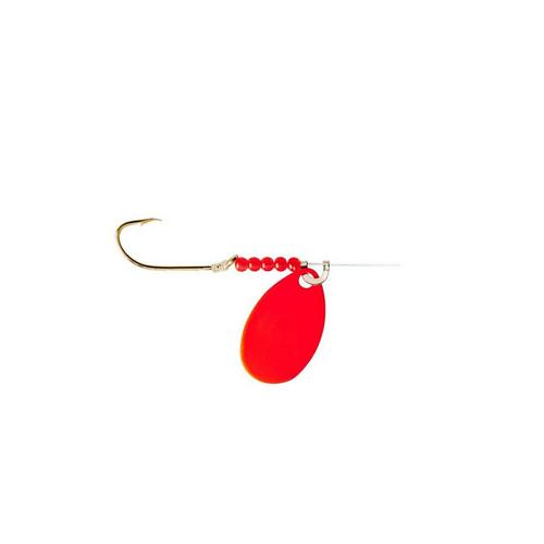 Little Joe Red Devil Spinner #3 Indiana Blade Flo Red