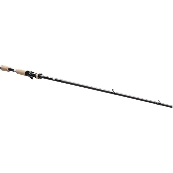 13 Fishing OB3C71M-2 Omen Black Casting Rod 7'1" Fast Medium 2 Pc.