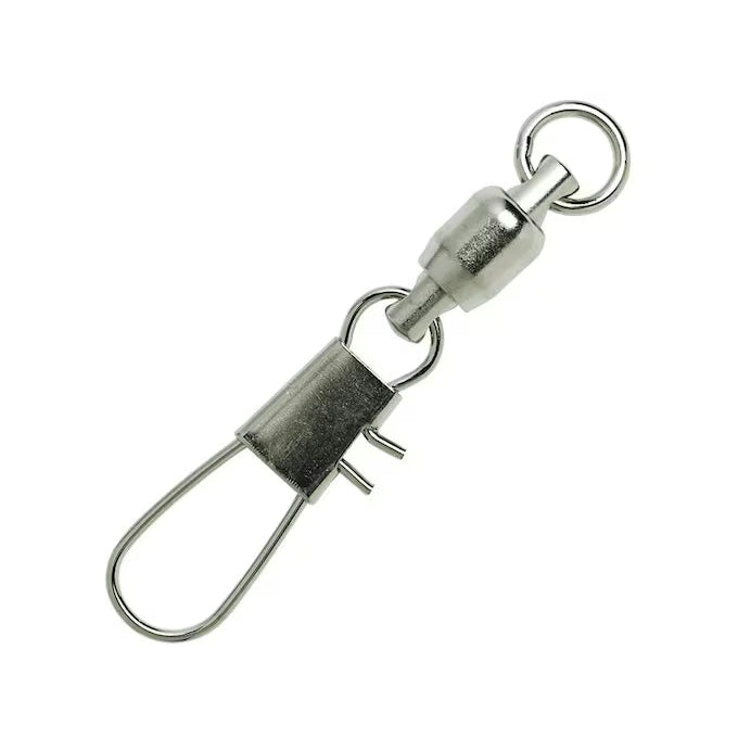 Eagle Claw Ball Bearing Swivel W/ Interlock Snap Sz 6 Qty 2