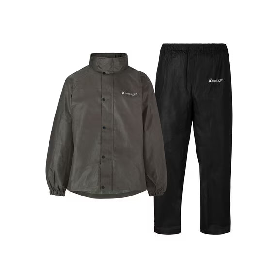 Frogg Toggs Men's Classic All-Sport Rain Suit Large Stone