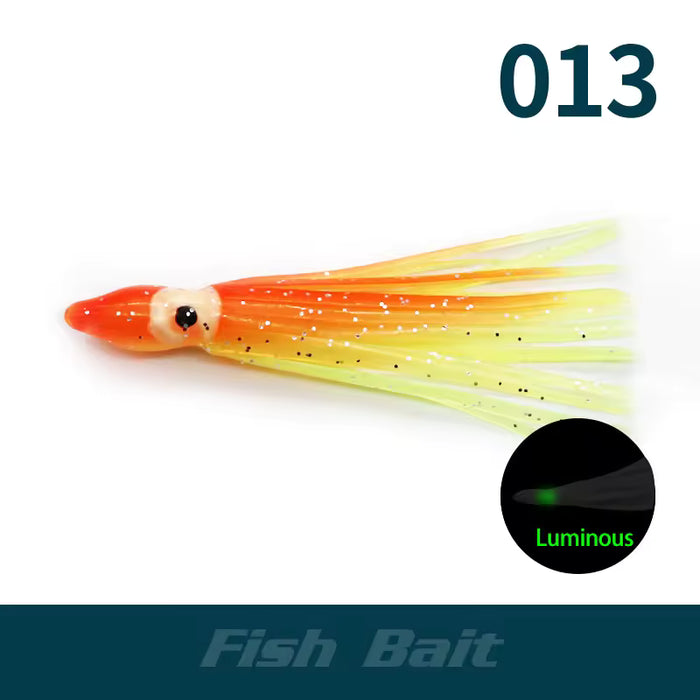 FAS Squid Skirts and Luminous Squids Skirts 5" Qty 5