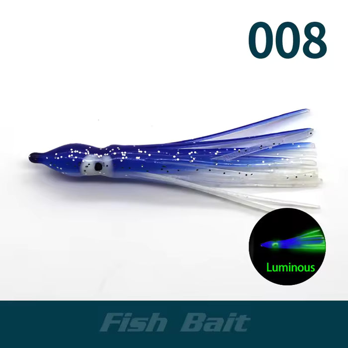 FAS Squid Skirts and Luminous Squids Skirts 5" Qty 5