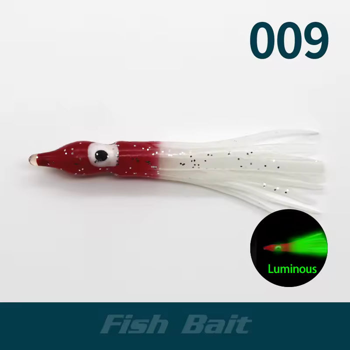 FAS Squid Skirts and Luminous Squids Skirts 5" Qty 5