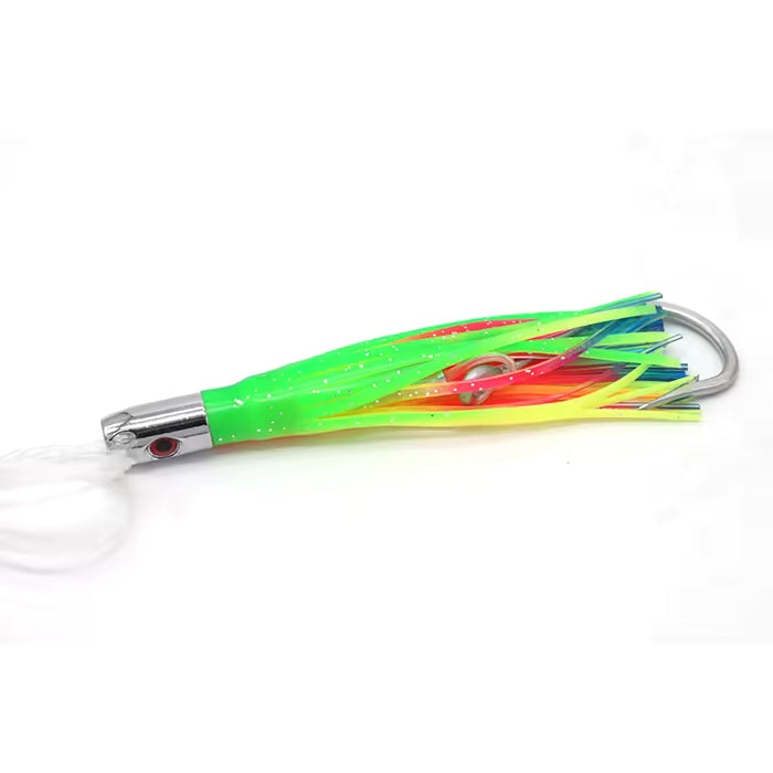 FAS Pre Rigged Metal Jet Head Trolling Lures 5"
