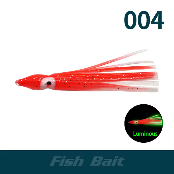 FAS Squid Skirts and Luminous Squids Skirts 5" Qty 5