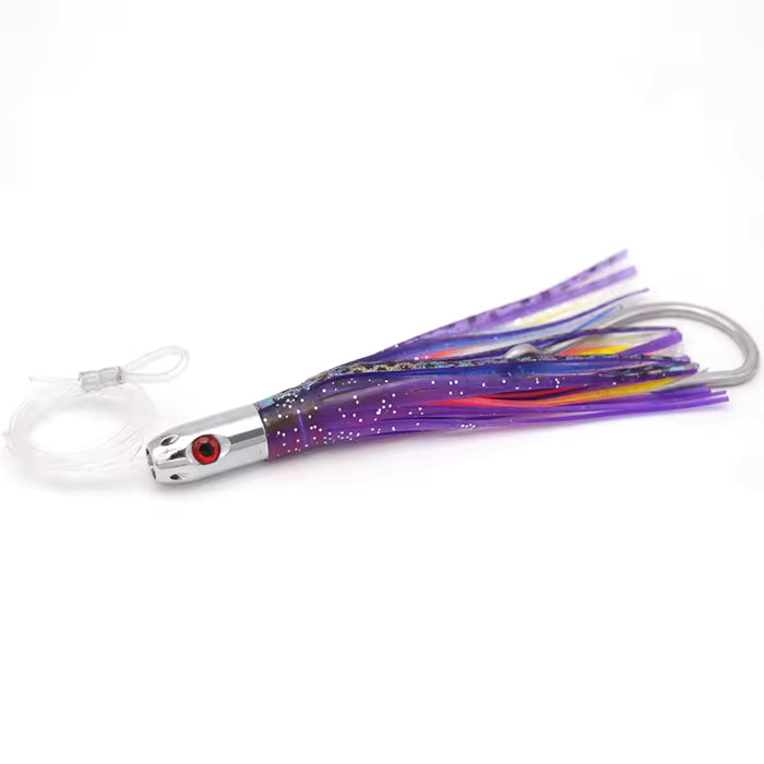 FAS Pre Rigged Metal Jet Head Trolling Lures 5"