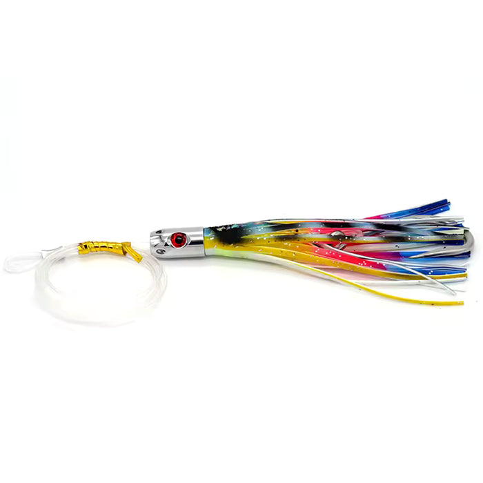 FAS Pre Rigged Metal Jet Head Trolling Lures 5"