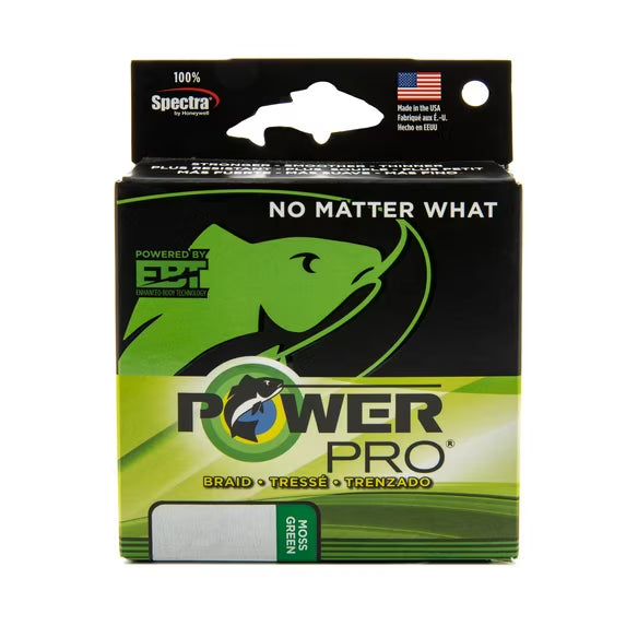 Power Pro Braid 300 Yds Moss Green