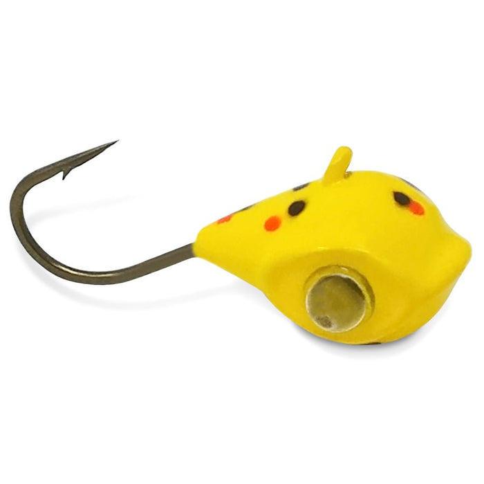 Acme Google Eye Tungsten Jig Qty 1 - JigsAcmeYellow Clown2FreshwaterFishAndSave