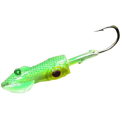 Ahi Sabo Squid Head Jigs Qty 2 - JigsAhiGreen1.5 OzNew Arrival837508004304FishAndSave