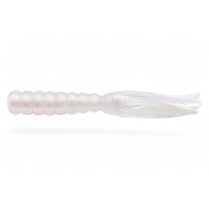 Anglers Choice Intact Grub 2" Qty 15 - PlasticsAnglers ChoicePearlBass790571190407FishAndSave
