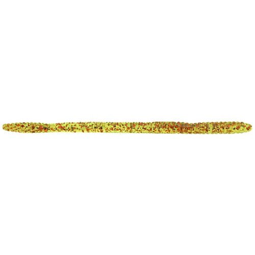 Apex Crawler 6" Qty 10 Chartreuse Red Flake - PlasticsApex TackleBass038685819488FishAndSave