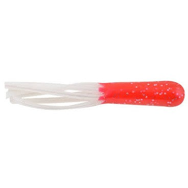 Apex Salted Mini - Tube 1.5" Qty 15 - PlasticsApexRed/WhiteFreshwater038685826738FishAndSave