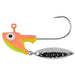 Apex Standup Jig W/ Willow Blade Qty 3 - JigsApex TackleChartreuse/Pink1/4 OzBassFishAndSave