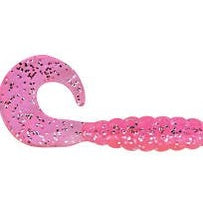 Apex Tackle Curly Tail Grub 2" Qty 10 - PlasticsApex TacklePink/Silver FlakeFreshwater038685819617FishAndSave