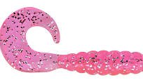 Apex Tackle Curly Tail Grub 2" Qty 10 - PlasticsApex TacklePink/Silver FlakeFreshwater038685819617FishAndSave