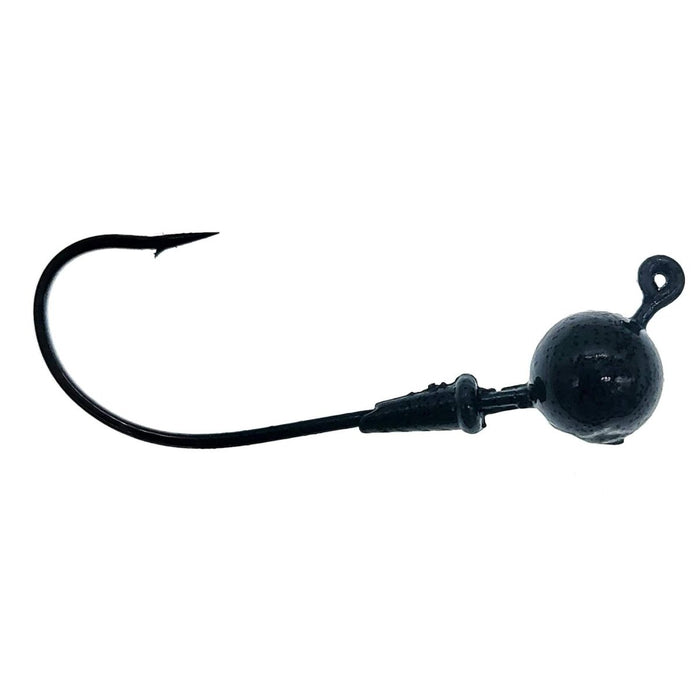 Arkie Jerky Head Finesse Worm Hooks 1/4 Oz Qty 5 Green Pumpkin - JigsArkieBass032943065907FishAndSave