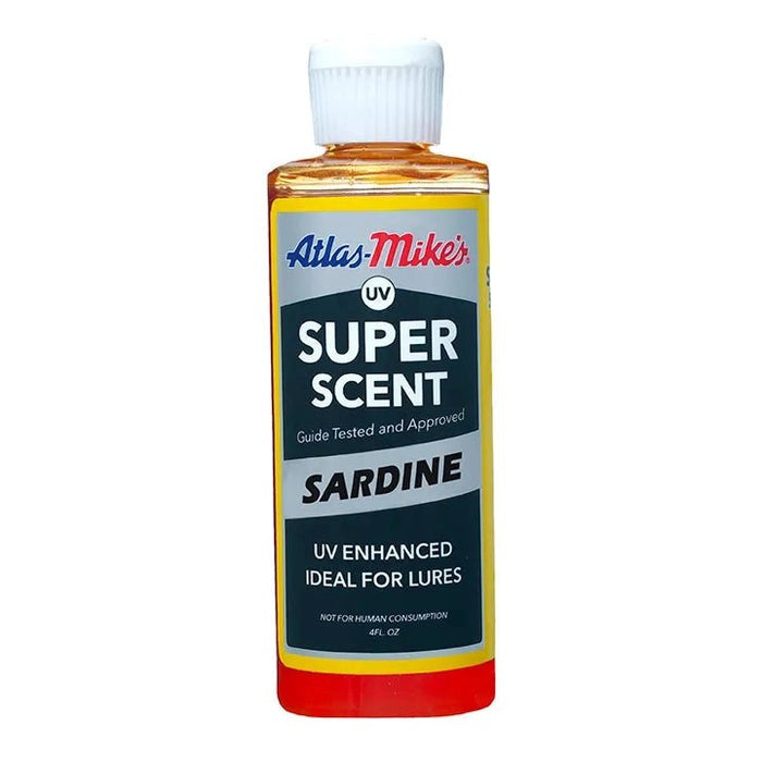 Atlas Mike's UV Super Scent Sardine 4 Oz - Bait/AttractantAtlas - Mike'sFreshwater046295066024FishAndSave