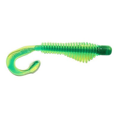 B - Fish - N Authentx Moxi Ringie 3" Qty 8 - PlasticsB FISH NChartreuse - Green CoreBass871397081022FishAndSave