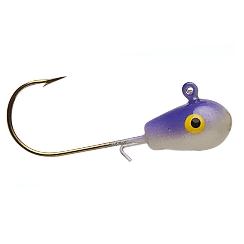 b fish n lures B Fish N H2o Precision Jigs 3/16 Oz Purple Pearl Qty 5