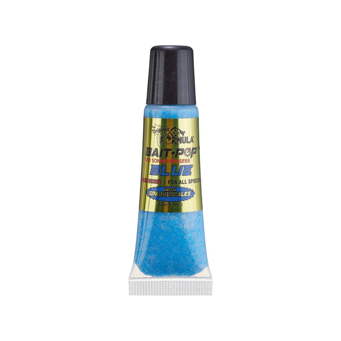 Bait - Pop Live Sonar Intensifier Scented Sparkle Scales .5 Oz Tube Blue - Bait/AttractantBait - PopFreshwater196852814800FishAndSave