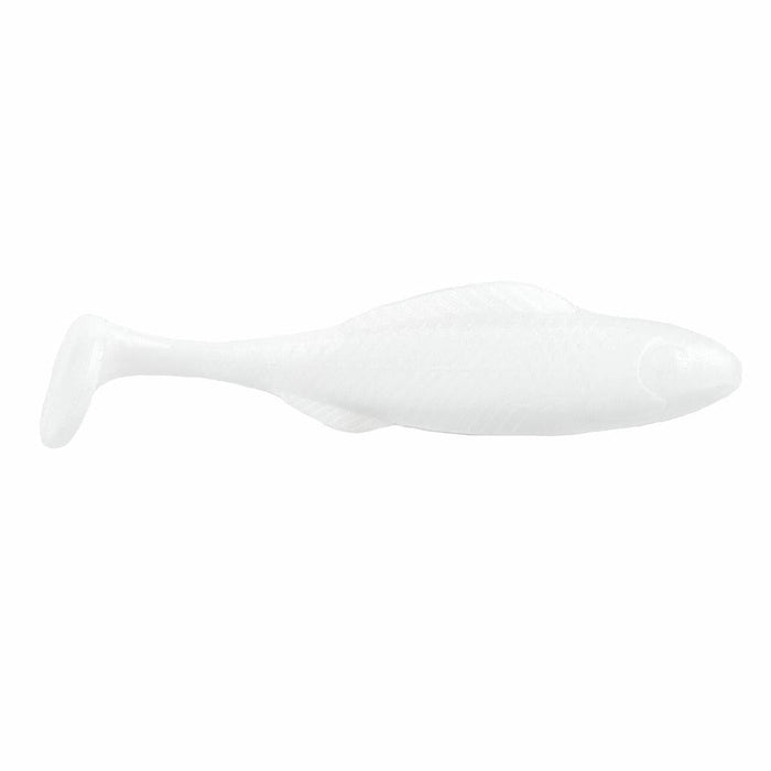 Baitfuel Saltwater GO2 Paddle Tail 4" Qty 5 - PlasticsBaitfuelWhiteFreshwater665685095026FishAndSave