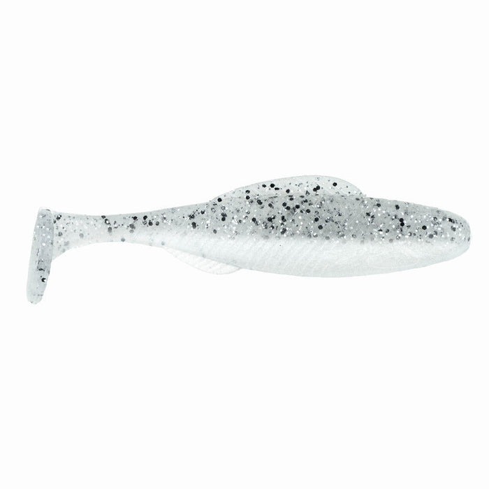 Baitfuel Saltwater GO2 Paddle Tail 4" Qty 5 - PlasticsBaitfuelSilver ShadFreshwater665685095422FishAndSave