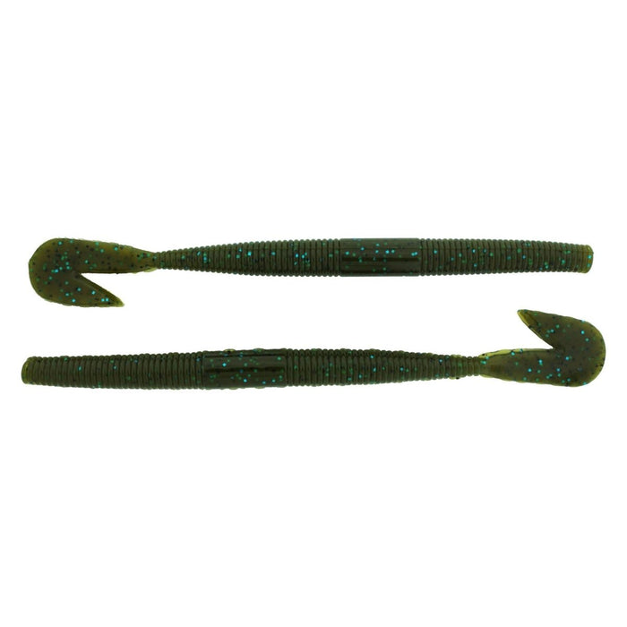 Bass Assassin RSB Worm 7.25" Qty 8 - PlasticsBass Assassin LuresGreen Pumpkin Blue Glitter_Hi_chtgptapp_optimised_this_description - generator091538534327FishAndSave