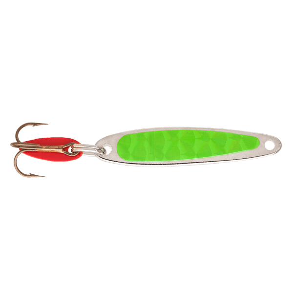 Bay - De - Noc Swedish Pimple Jigging Lure 1 - 3/4" 1/4 Oz Chartreuse Prism - JigsBay de noc LuresFreshwater045816401047FishAndSave