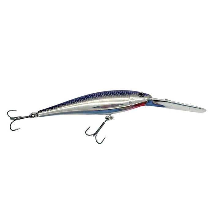 Berkley Flicker Minnow 7, 3" 1/4 Oz - CrankbaitBerkleyGrape ChromeBass028632028551FishAndSave