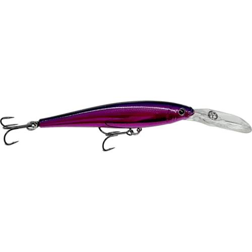 Berkley Flicker Minnow 9, 3.5" 1/3 Oz - CrankbaitBerkleyPurple DemonBass028632334041FishAndSave