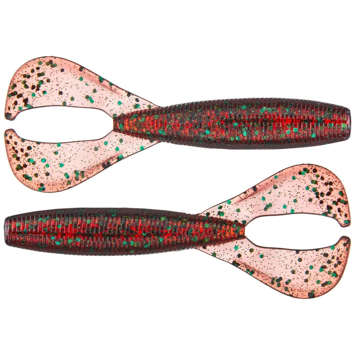 Berkley PowerBait Boss Grub - PlasticsBerkleyRed Bug3" Qty 9BassFishAndSave