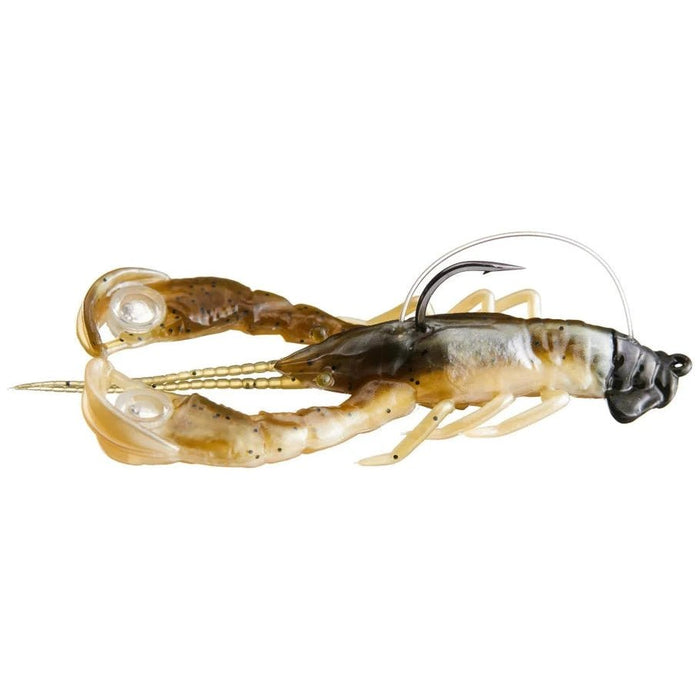 Berkley Powerbait Clatter Craw 3.5" 1/2 Oz Qty 2 - PlasticsBerkleyGreen Pumpkin CremeBass028632015087FishAndSave