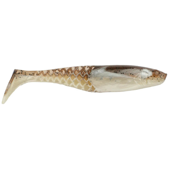 Berkley Powerbait Paddlin' Power Stinger 3.5" Qty 7 - PlasticsBerkleyGreen Pumpkin Pearl WhiteClearance028632336786FishAndSave