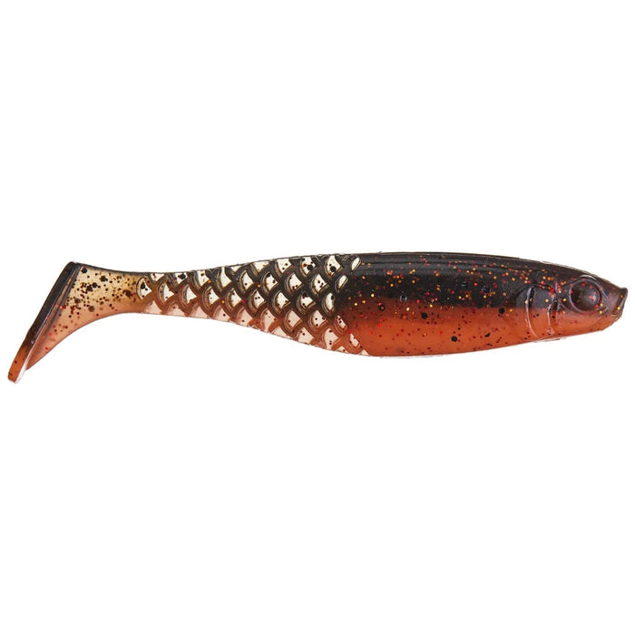 Berkley Powerbait Paddlin' Power Stinger 3.5" Qty 7 - PlasticsBerkleyWatermelon Copper/Orange/RedClearance028632336892FishAndSave