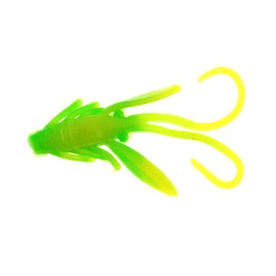 Berkley Powerbait Power Nymph 1" Green Chartreuse Qty 12 - FishAndSave