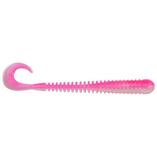 Berkley Powerbait Rib Worm 4" Qty 10 Pink Shad - PlasticsBerkleyBass028632338711FishAndSave