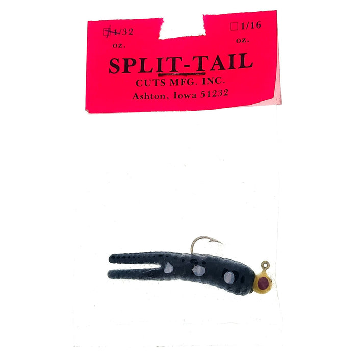 Better Baits Lil Cuts Spilt Tails W/ Jig Head Card Of 12 Vintage) - FishAndSave