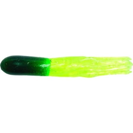 Betts Mini Tube Tail 1 - 1/2" Qty 20 - PlasticsBettsGreen/ChartreuseFreshwater042621093696FishAndSave